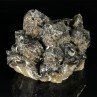 Morion quartz with kaolin inclusions – Ploemeur, Morbihan, France Morion quartz with kaolin inclusions – Ploemeur, Morbihan, France