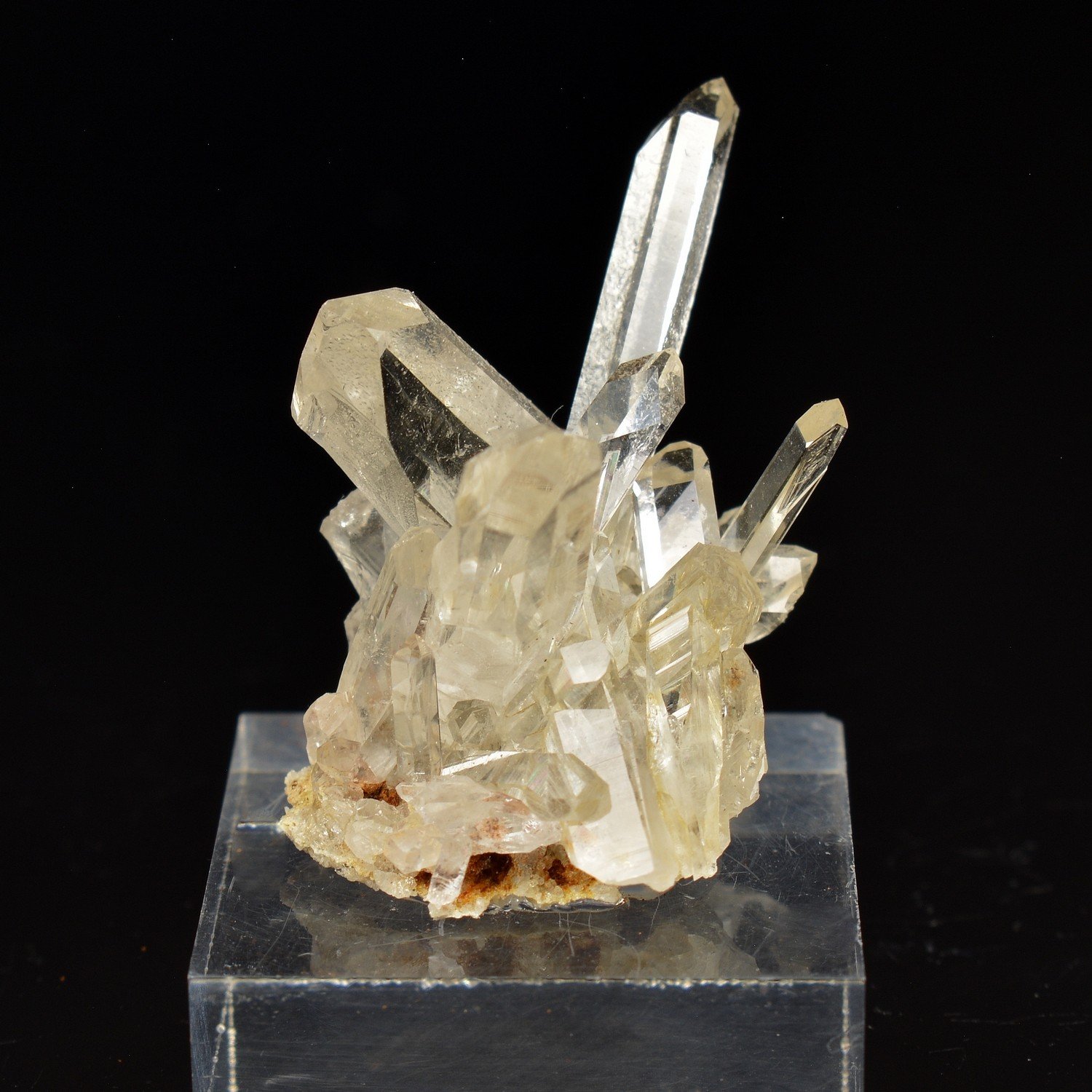 Quartz - Mine à Giraud (La Gardette), Isère, France