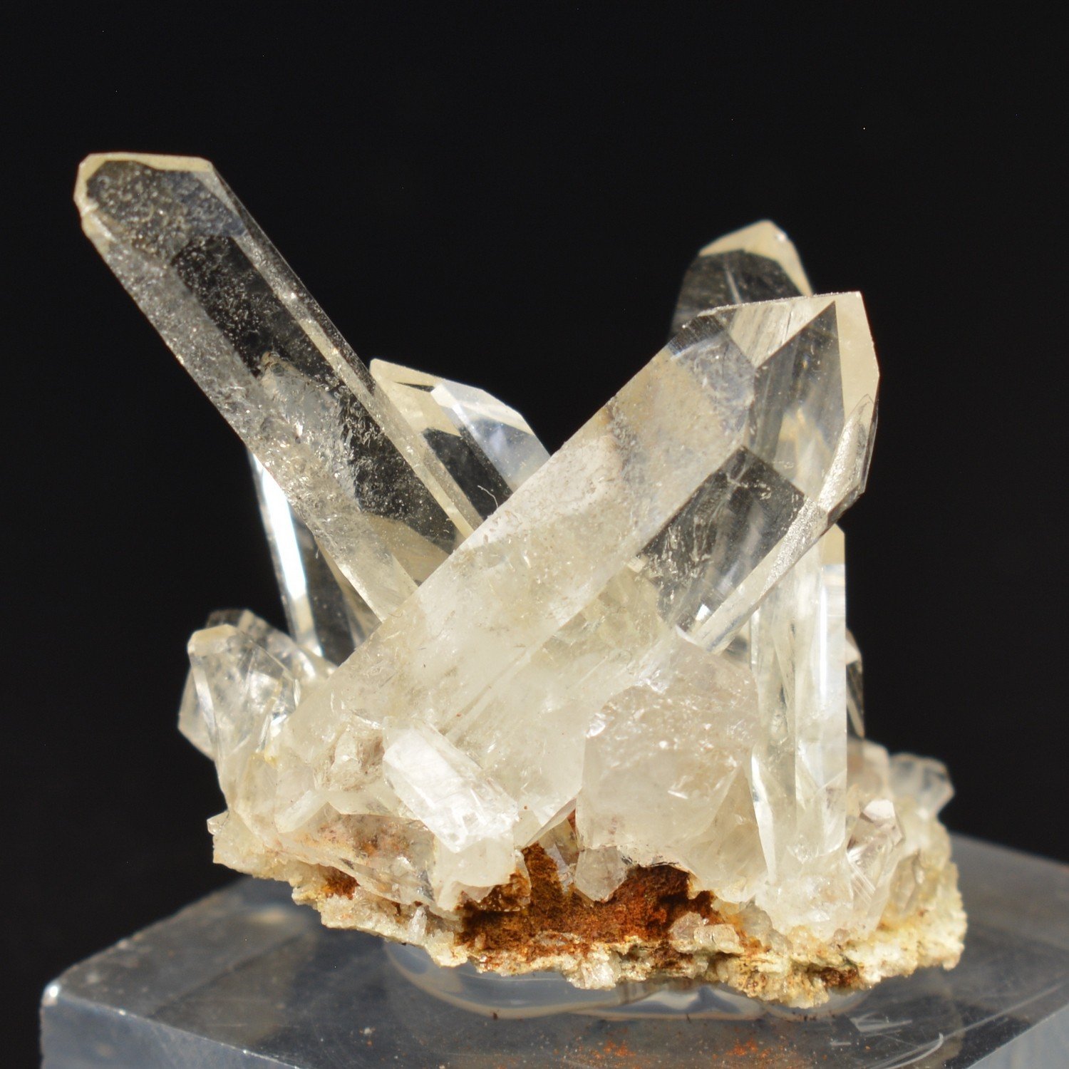 Quartz - Mine à Giraud (La Gardette), Isère, France