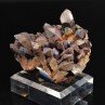 Iridescent goethite (turgite) on quartz - Itremo Massif, Madagascar