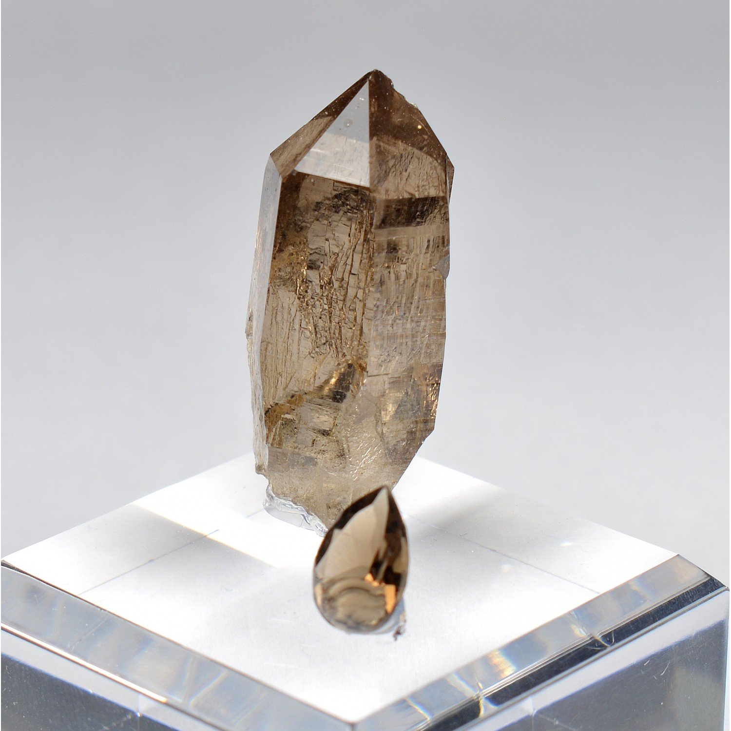 Smoky Quartz - Mont Blanc Massif, Haute-Savoie, France