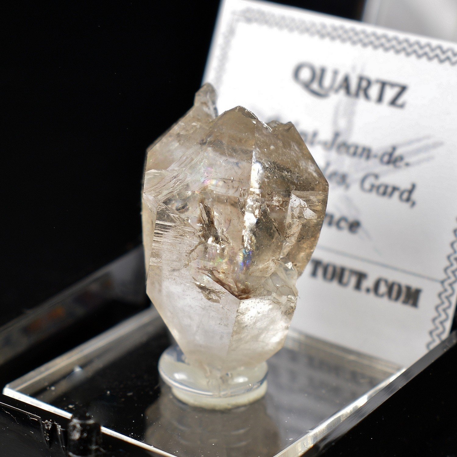 Quartz - Saint-Jean-de-Valériscle, Gard, France