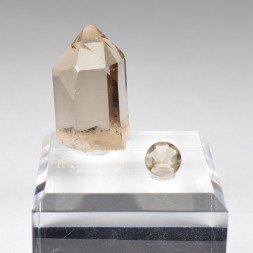 Smoky Quartz - Mont Blanc Massif, Haute-Savoie, France