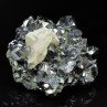 Calcite sur galène - Madan, Bulgarie Calcite sur galène - Madan, Bulgarie