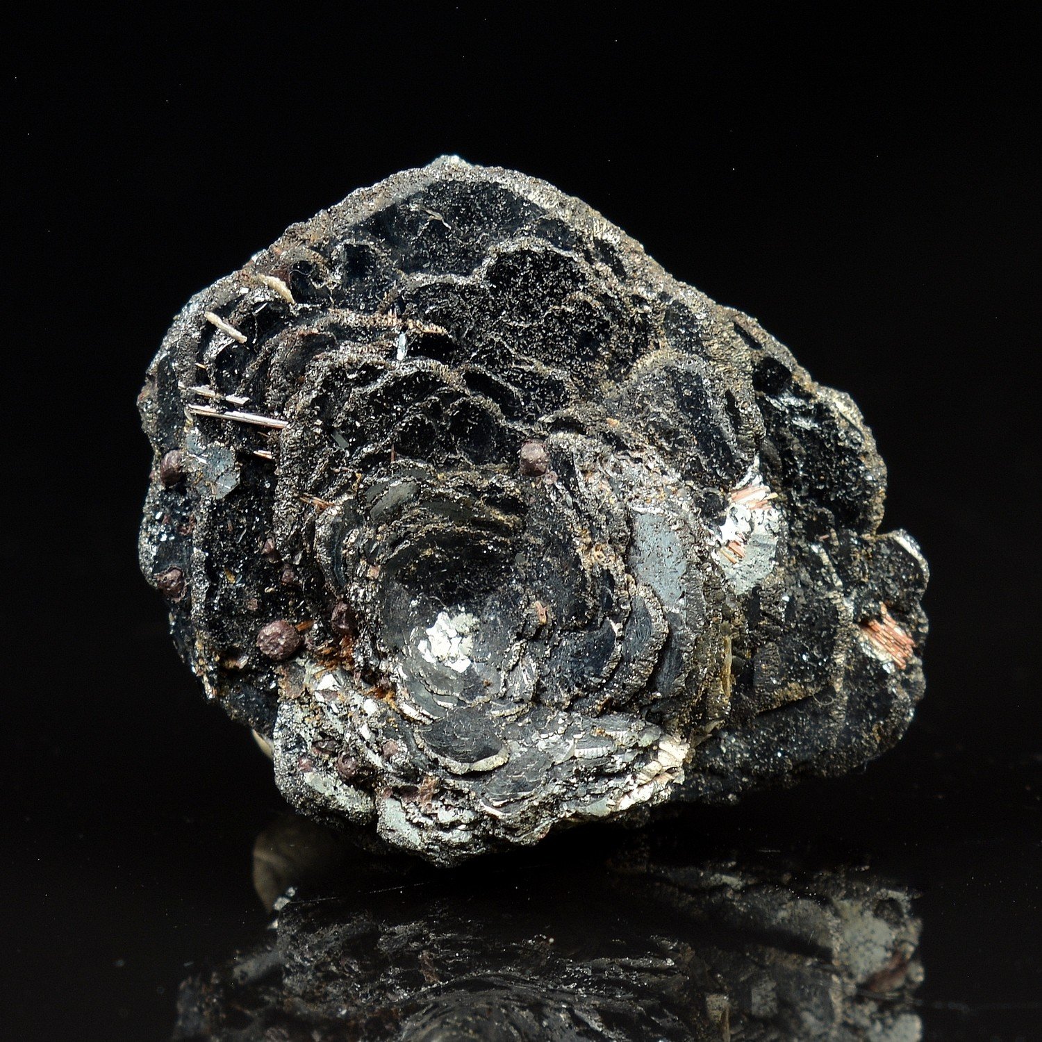 Hematite and Rutile - Amoron'i Mania, Ambositra, Madagascar