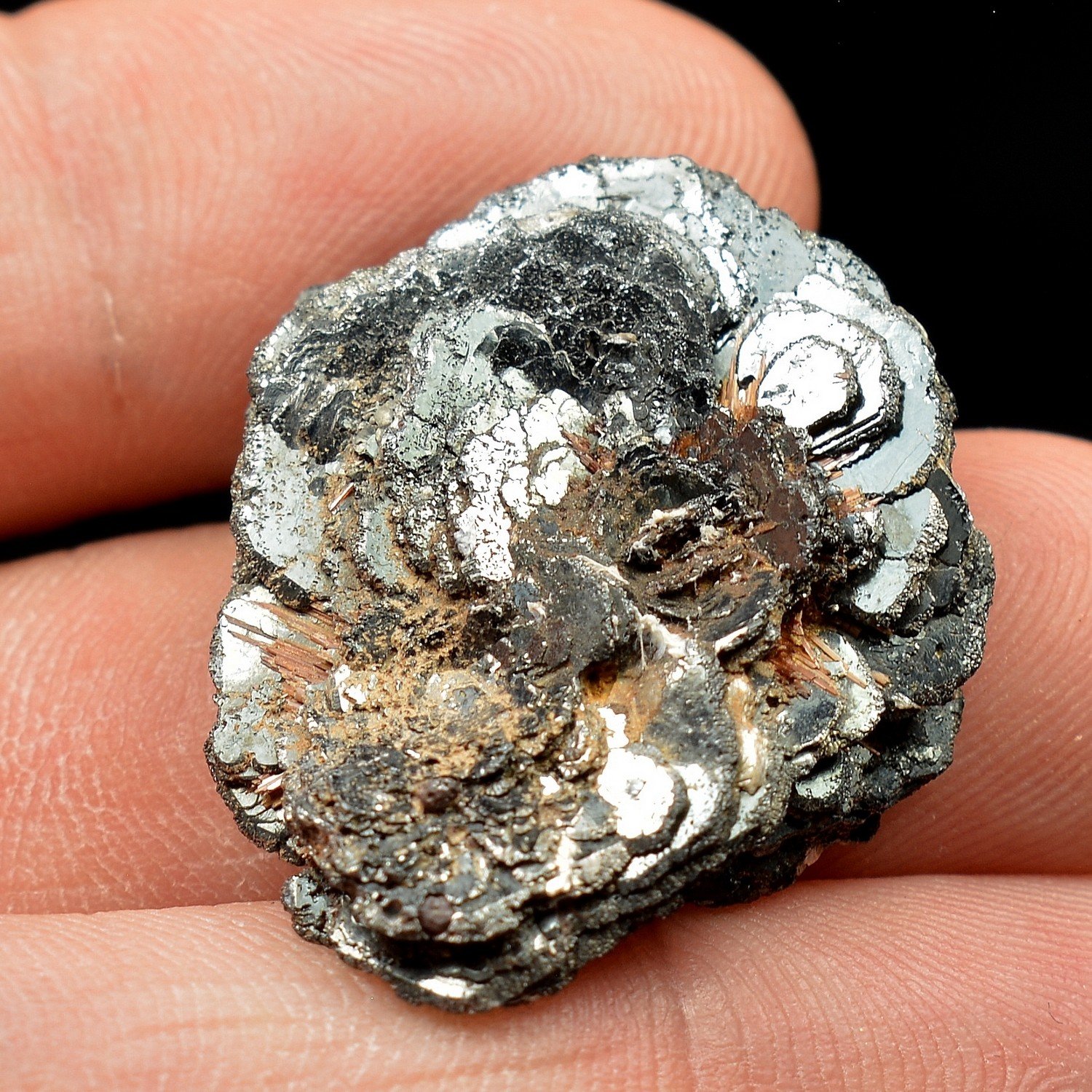Hematite and Rutile - Amoron'i Mania, Ambositra, Madagascar