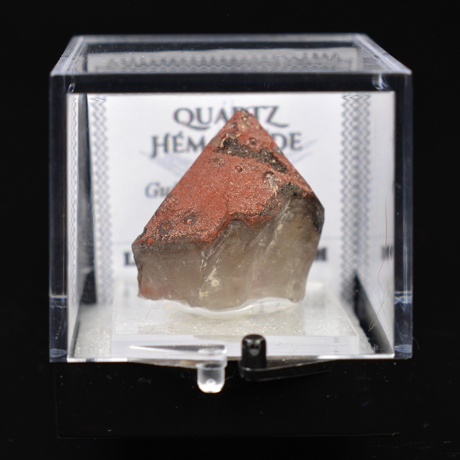 Quartz hématoïde - Guilers, Finistère, France