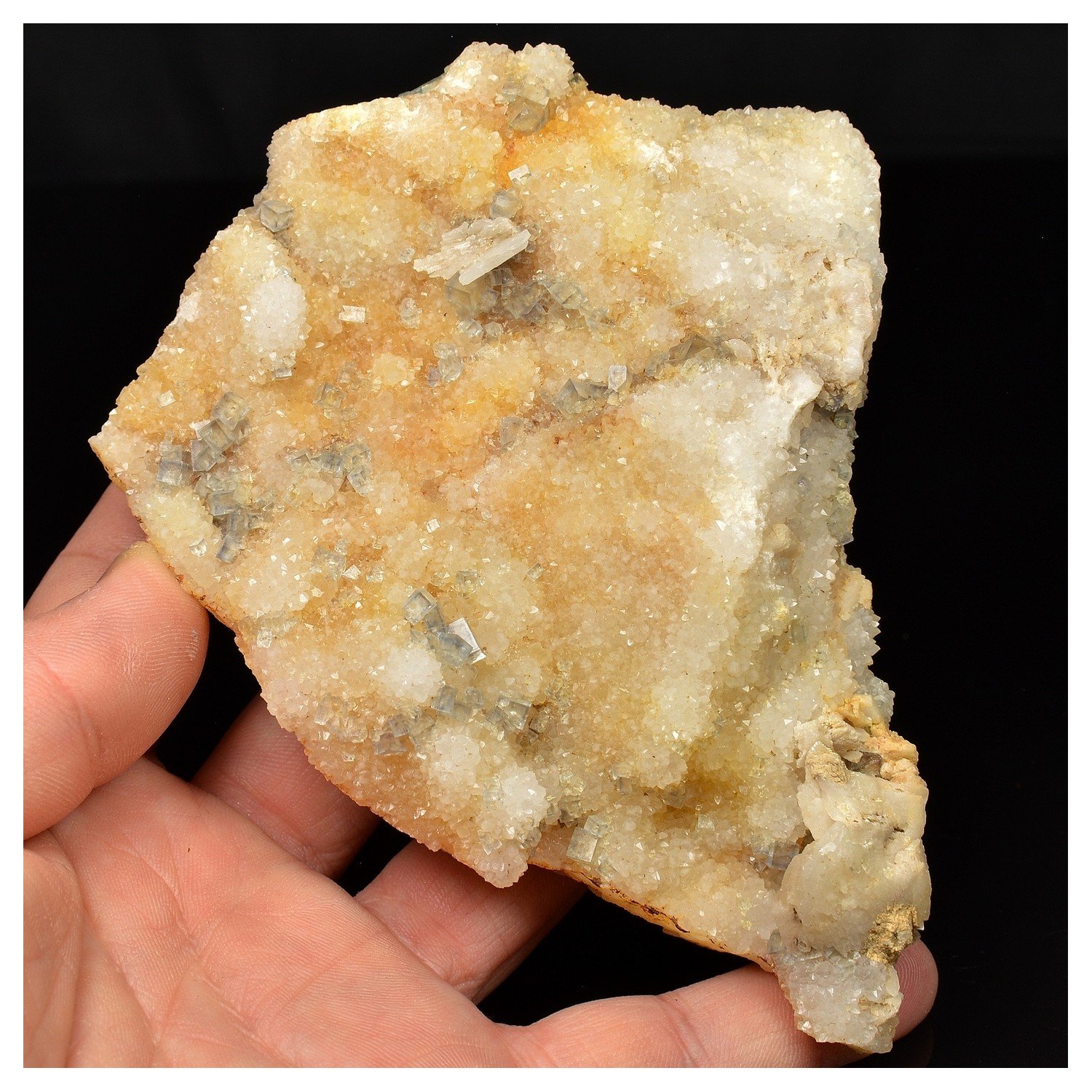 Fluorite - La Barre Mine, Puy-de-Dôme, France Fluorite - La Barre Mine, Puy-de-Dôme, France