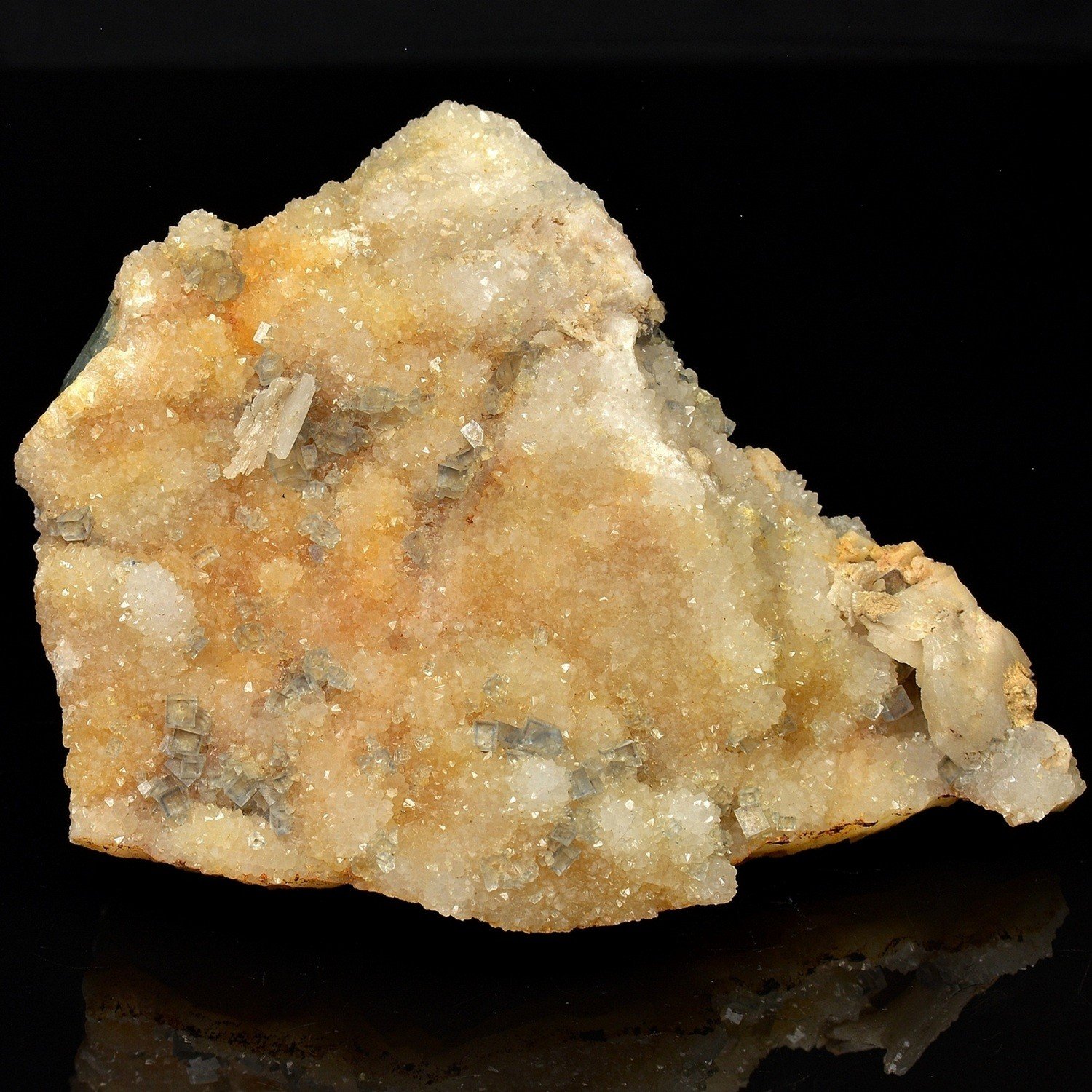 Fluorite - La Barre Mine, Puy-de-Dôme, France Fluorite - La Barre Mine, Puy-de-Dôme, France