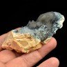 Foitite and Quartz on Orthose - Erongo Mountains, Namibia Foitite and Quartz on Orthose - Erongo Mountains, Namibia