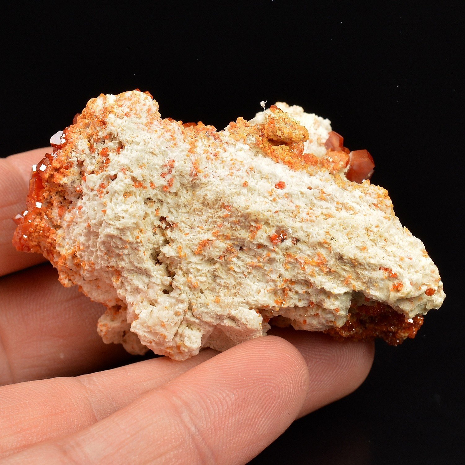 Vanadinite - Mibladen Mining District, Morocco Vanadinite - Mibladen Mining District, Morocco