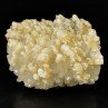 Siderite on quartz - Chihuahua, Mexico
