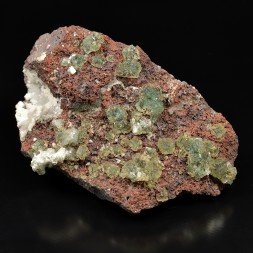 Apophyllite et mordénite - District de Nashik, Maharashtra, Inde