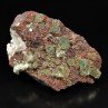 Apophyllite et mordénite - District de Nashik, Maharashtra, Inde Apophyllite et mordénite - District de Nashik, Maharashtra, Inde