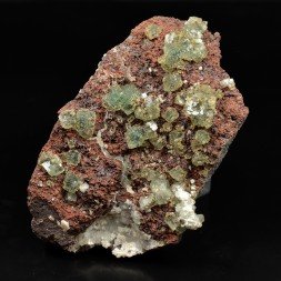 Apophyllite et mordénite - District de Nashik, Maharashtra, Inde