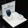 APATITE - DUO Cut Stone and Crystallized Stone APATITE - DUO Cut Stone and Crystallized Stone