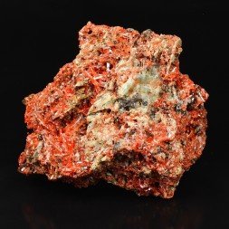 Crocoïte - Mine Red Lead, Tasmanie, Australie
