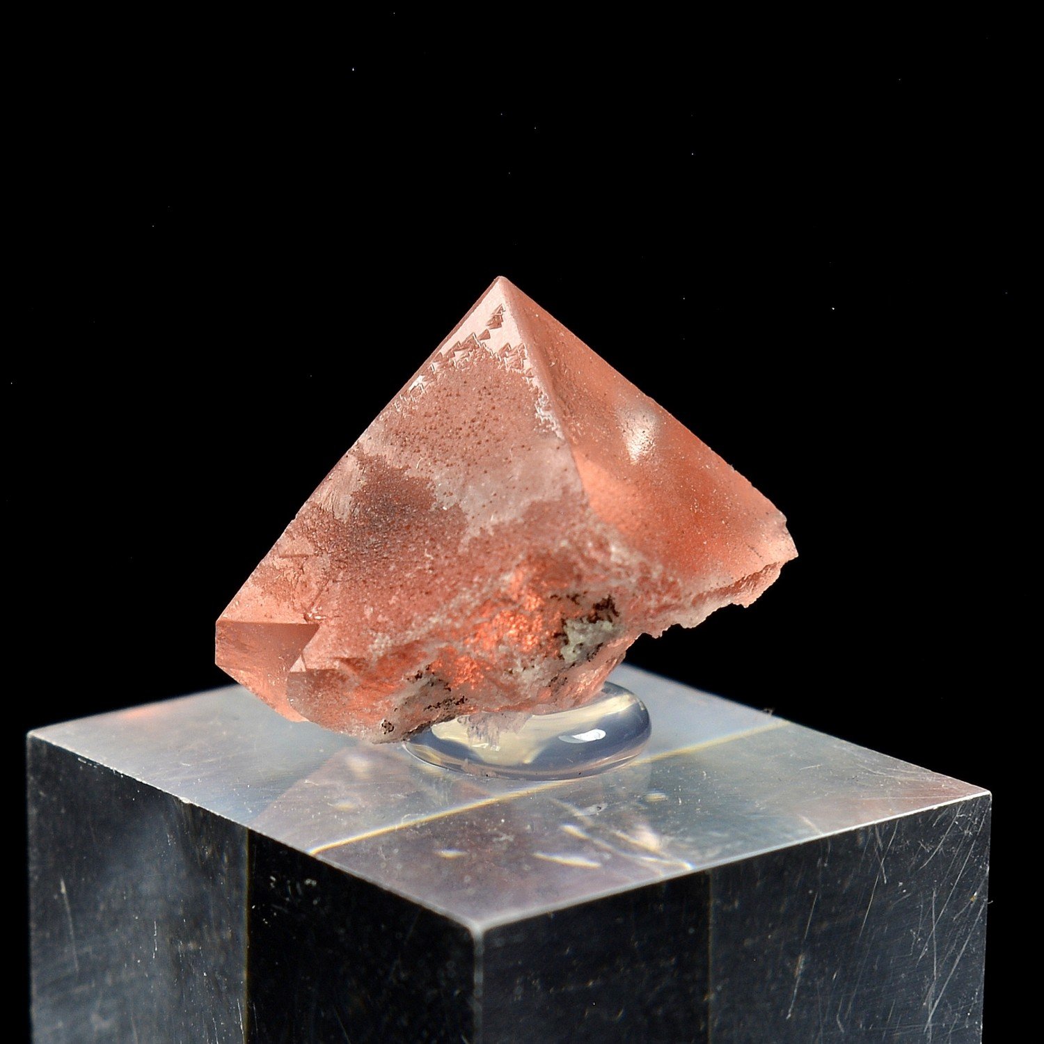 Pink Fluorite - Aiguille du Moine, Haute-Savoie, France Pink Fluorite - Aiguille du Moine, Haute-Savoie, France