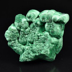 Malachite fibreuse - Katanga, RD Congo