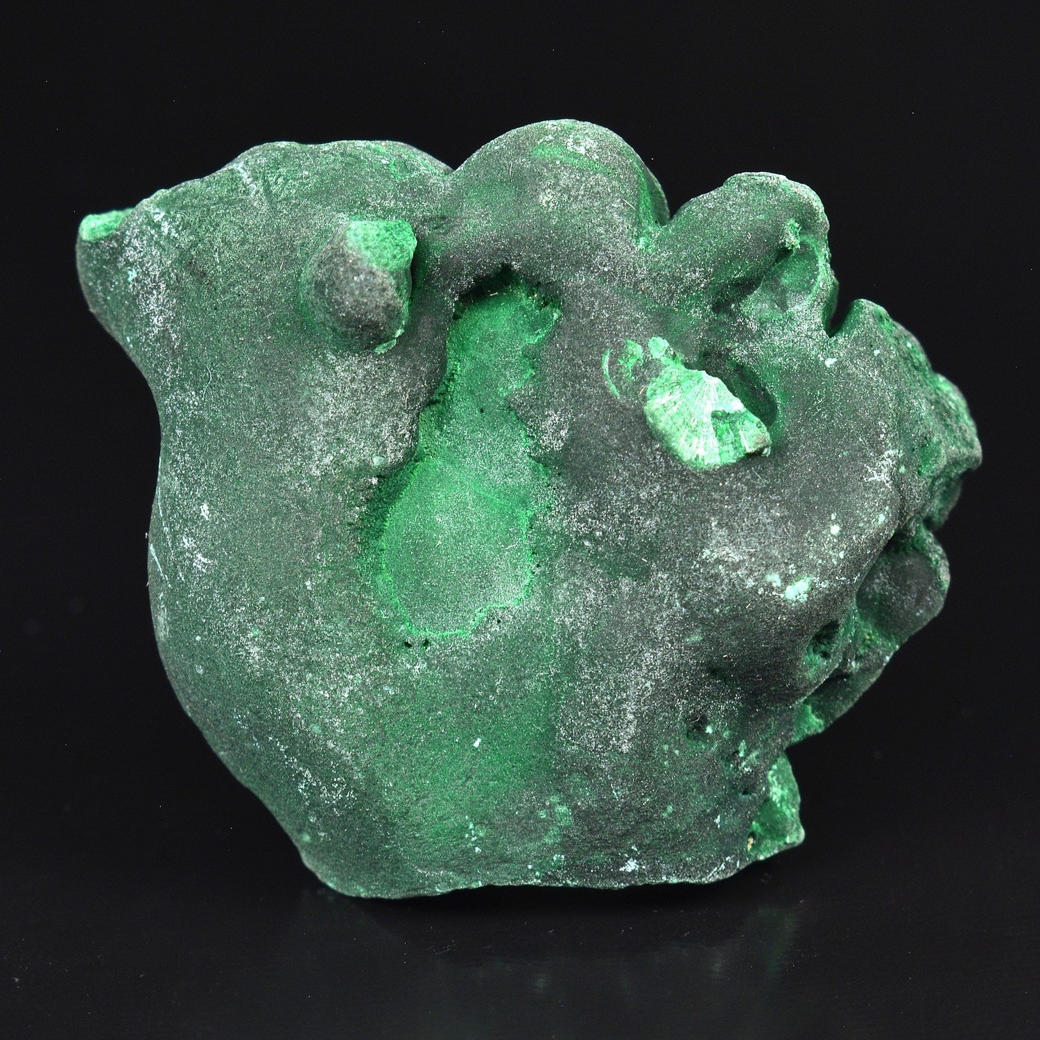 Malachite fibreuse - Katanga, RD Congo Malachite fibreuse - Katanga, RD Congo