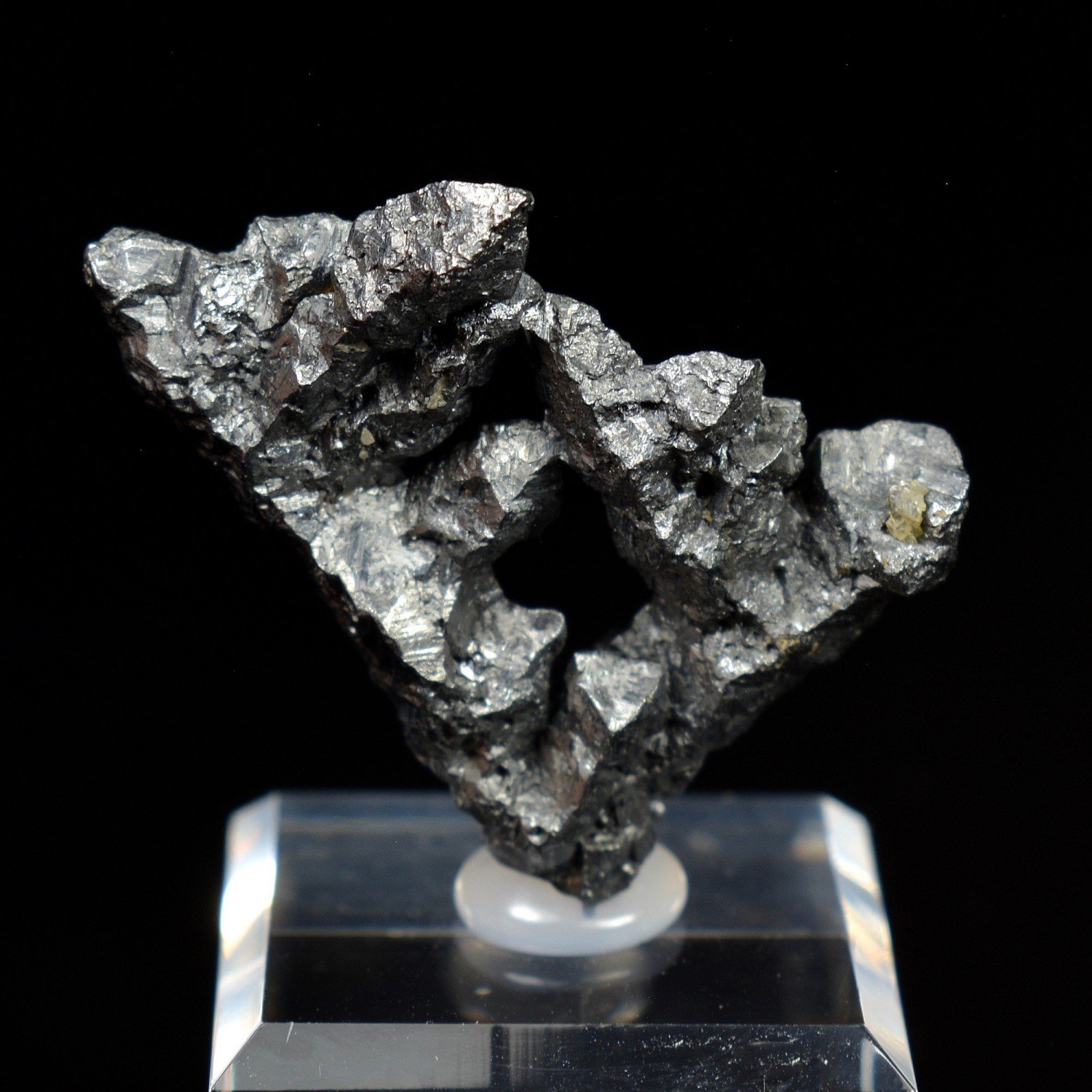 Acanthite - Mine Imiter, Région de Drâa-Tafilalet, Maroc