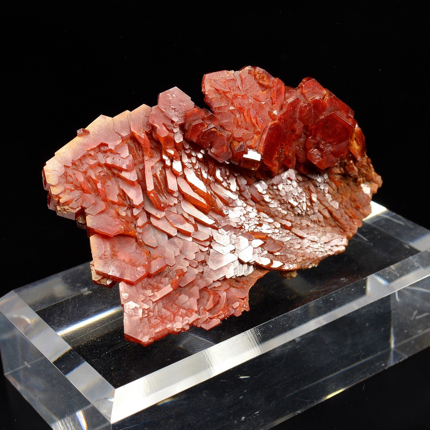 Vanadinite - Mibladen Mining District, Morocco