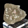Pink Fluorite on Quartz - Aiguille du Moine, Haute-Savoie, France Pink Fluorite on Quartz - Aiguille du Moine, Haute-Savoie, France