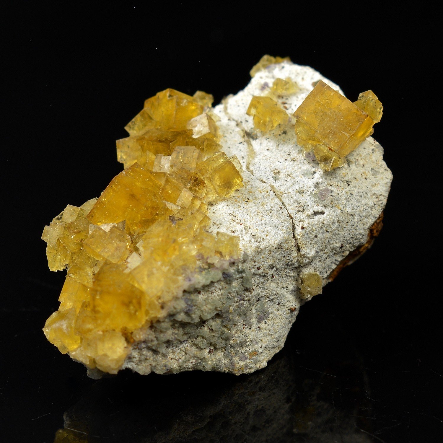 Fluorite - Le Piboul, Lozère, France Fluorite - Le Piboul, Lozère, France