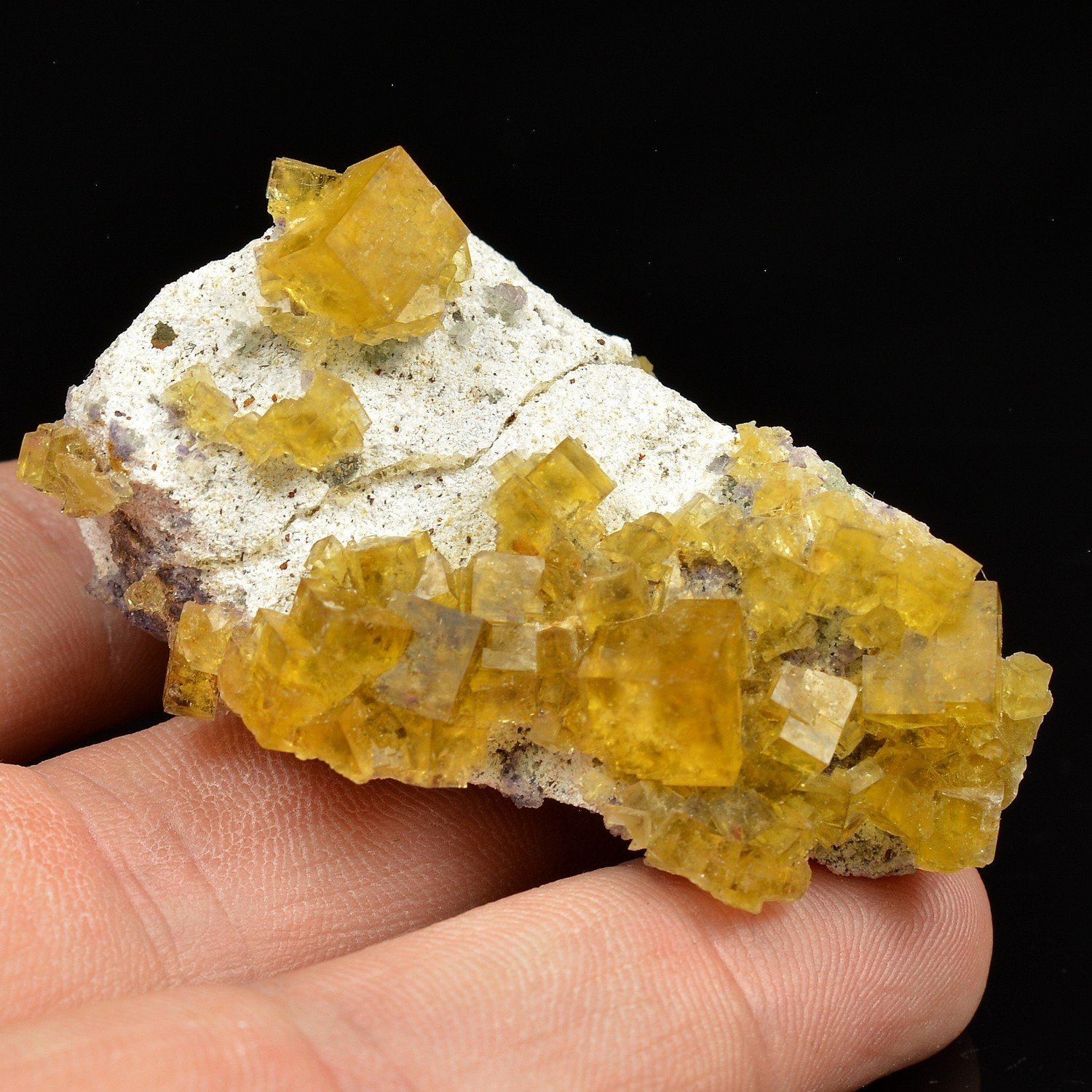 Fluorite - Le Piboul, Lozère, France Fluorite - Le Piboul, Lozère, France