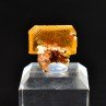 Wulfenite and Hydrozincite - Erupcion Mine, Los Lamentos, Mexico