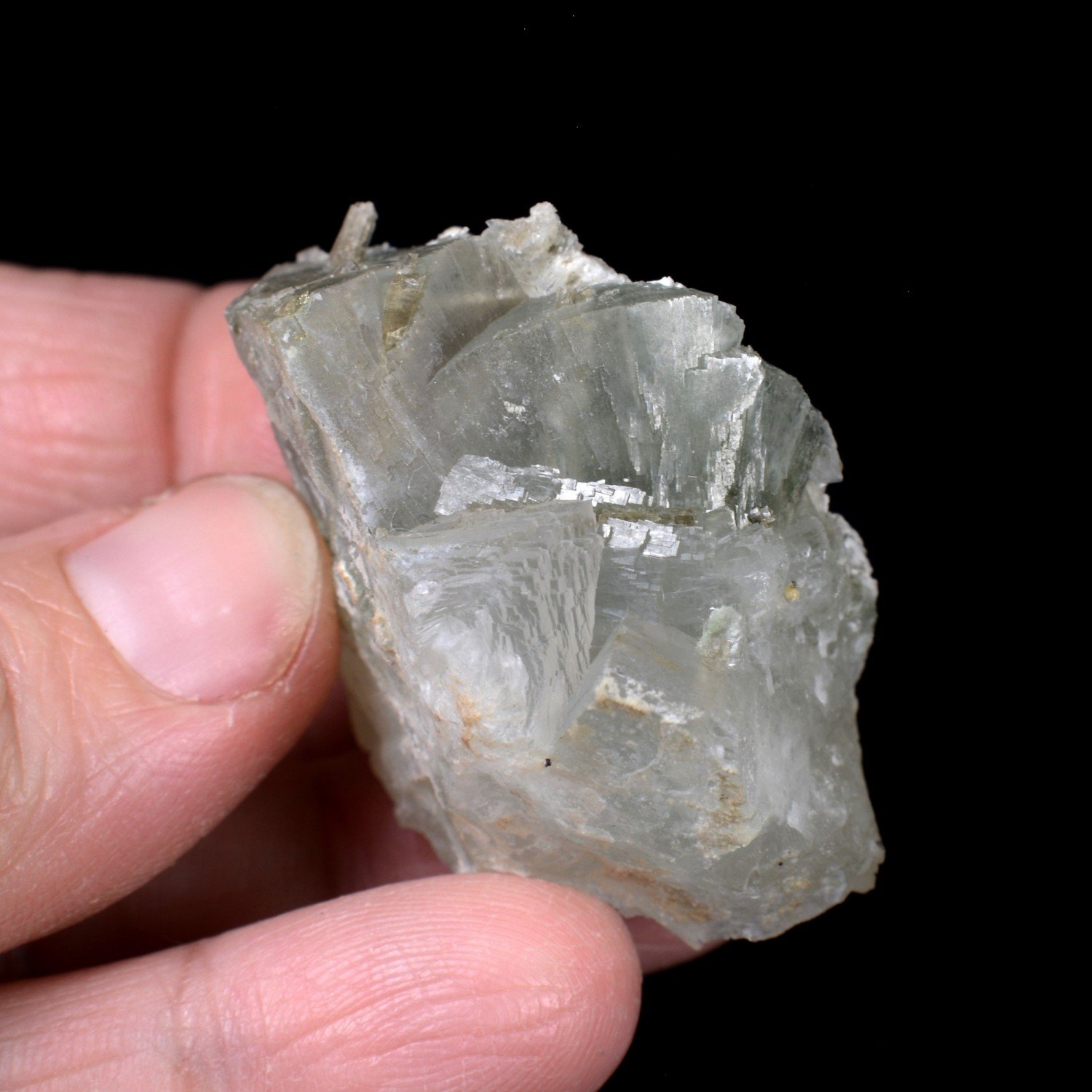 Prehnite and epidote - Saint-Christophe-en-Oisans, Isère, France