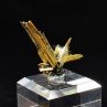 Rutile et hématite - Novo Horizonte, Bahia, Brésil