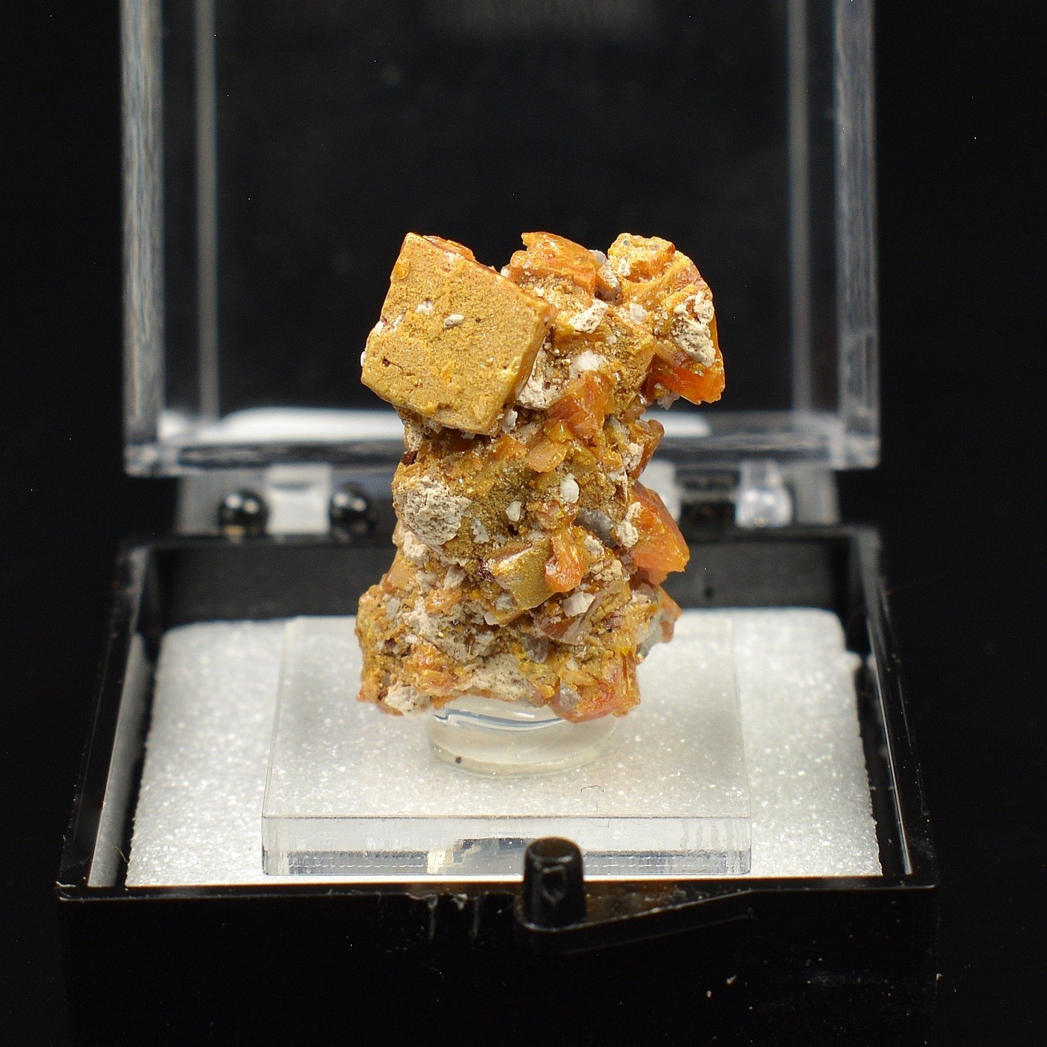 Wulfenite - Mezica Mine, Slovenia