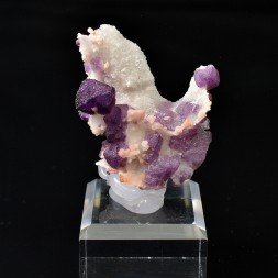 Fluorite and Quartz - Tombstone, Arizona, United States