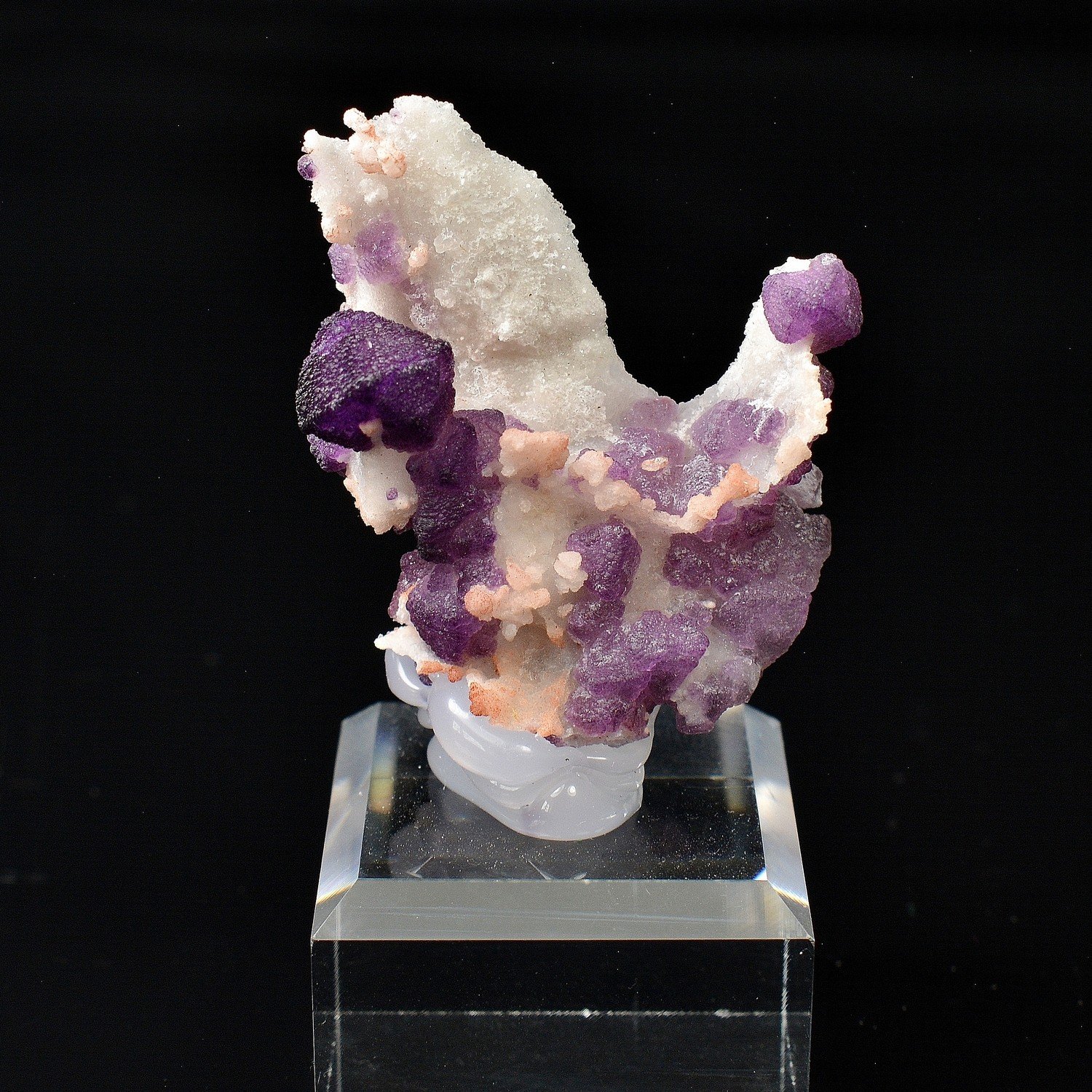 Fluorine et quartz - Tombstone, Arizona, Etats-Unis Fluorine et quartz - Tombstone, Arizona, Etats-Unis