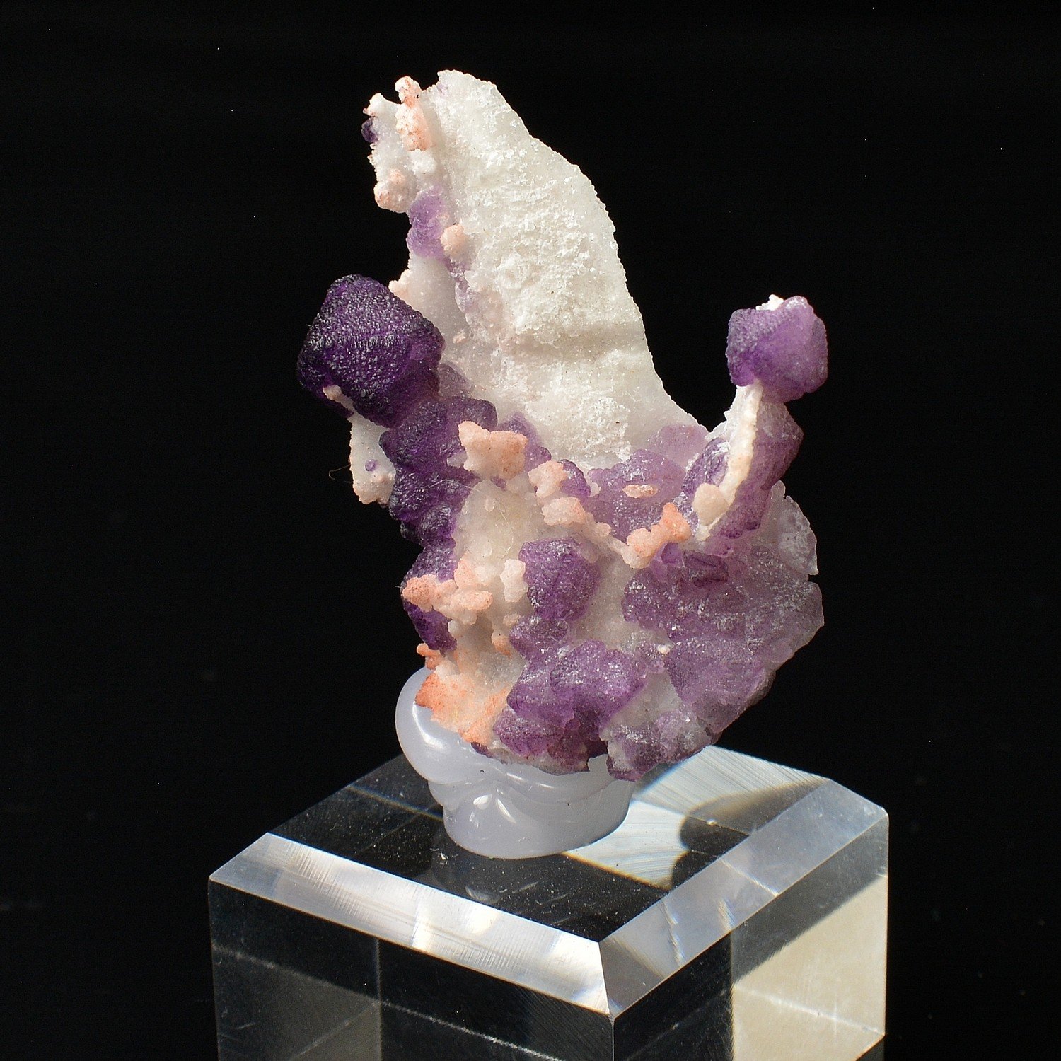 Fluorine et quartz - Tombstone, Arizona, Etats-Unis Fluorine et quartz - Tombstone, Arizona, Etats-Unis