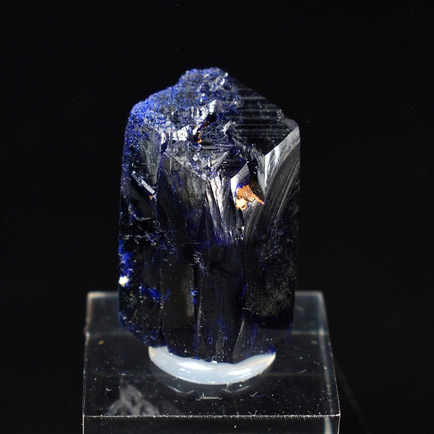 Azurite - Kerrouchen, Morocco