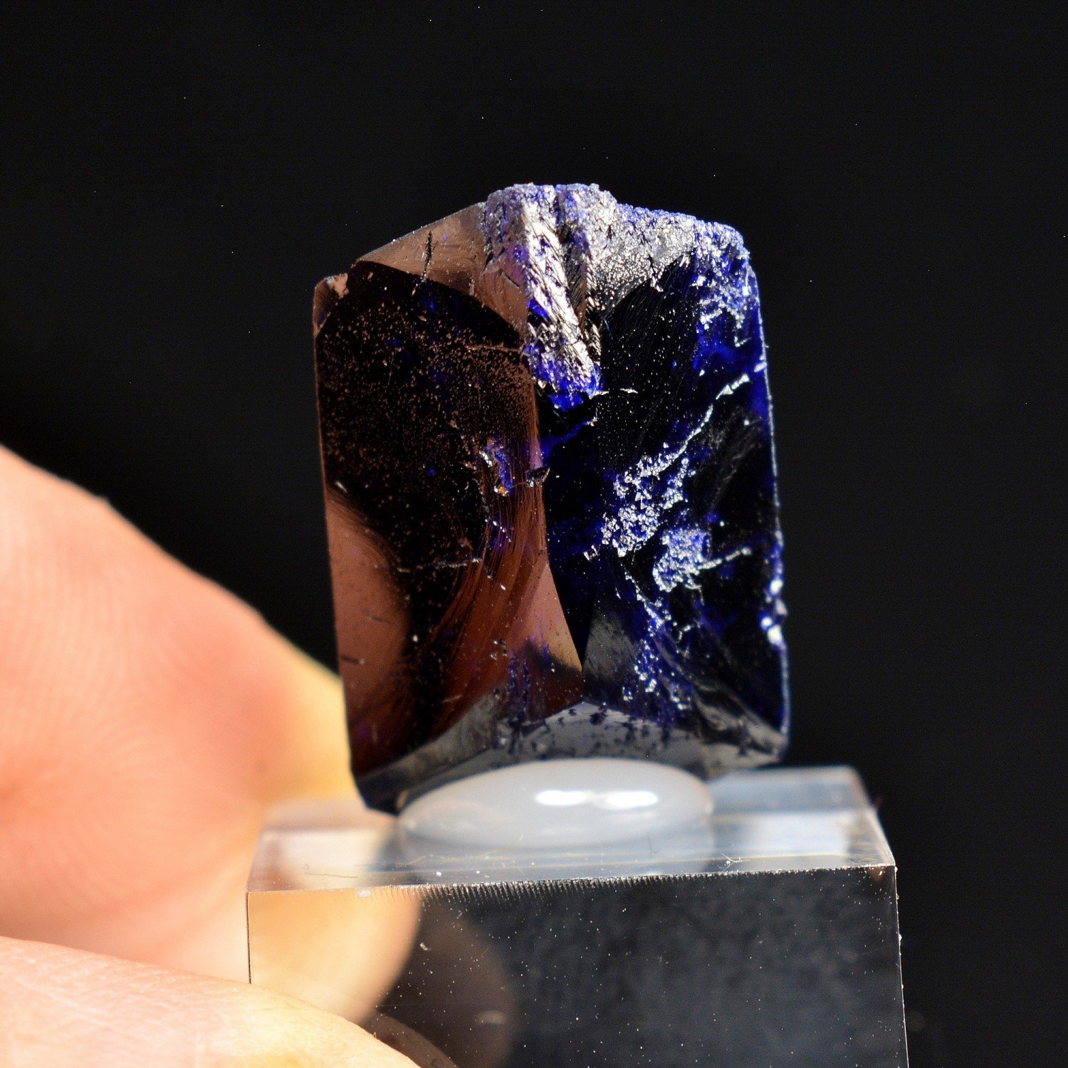 Azurite - Kerrouchen, Morocco