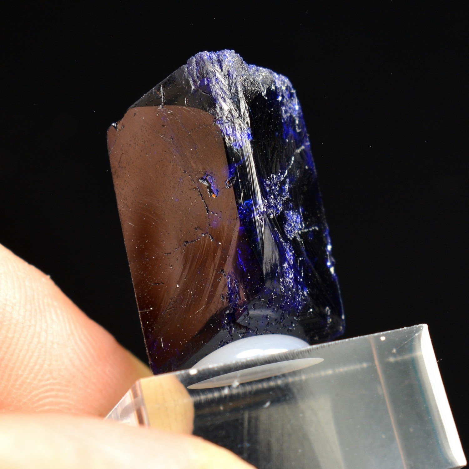 Azurite - Kerrouchen, Morocco