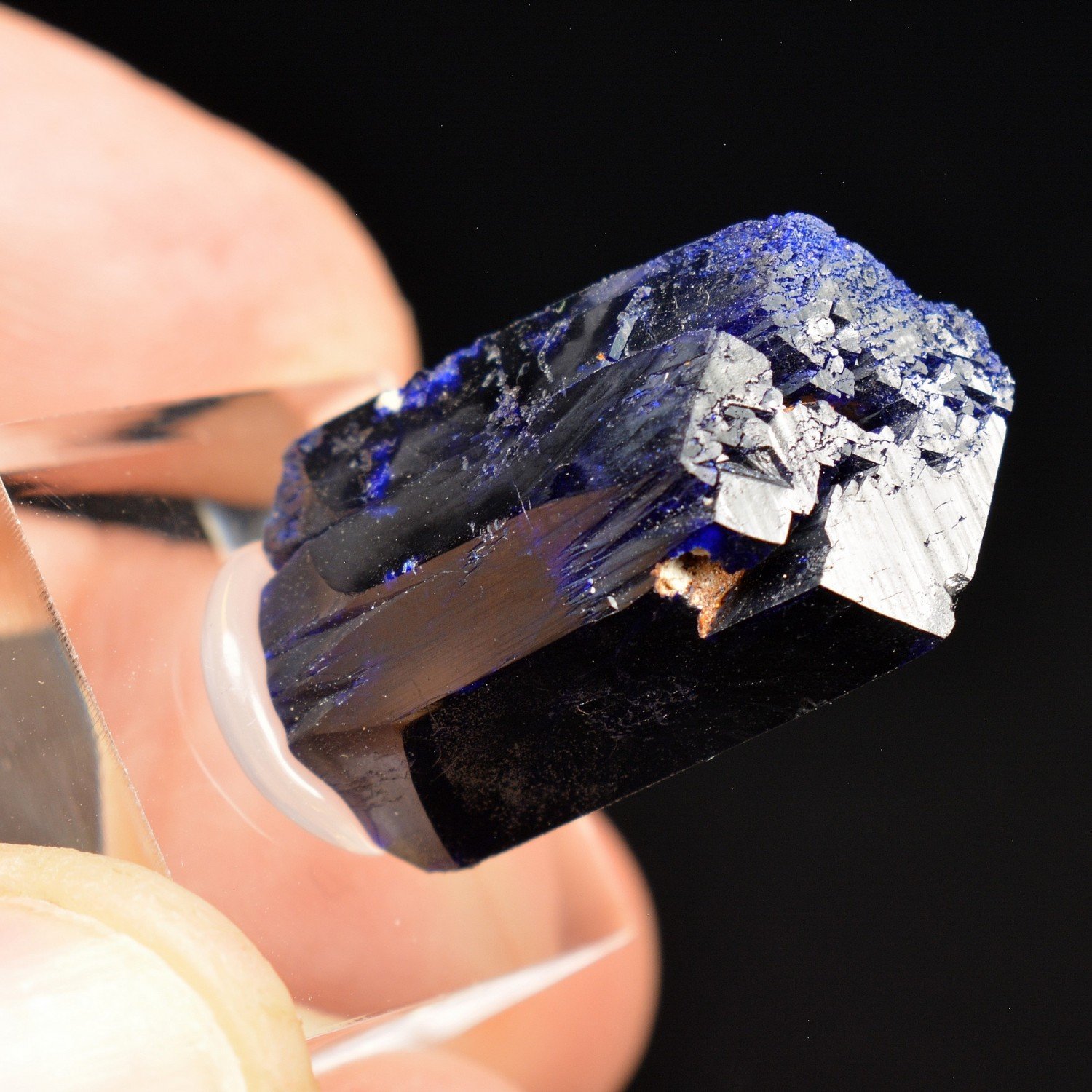 Azurite - Kerrouchen, Morocco