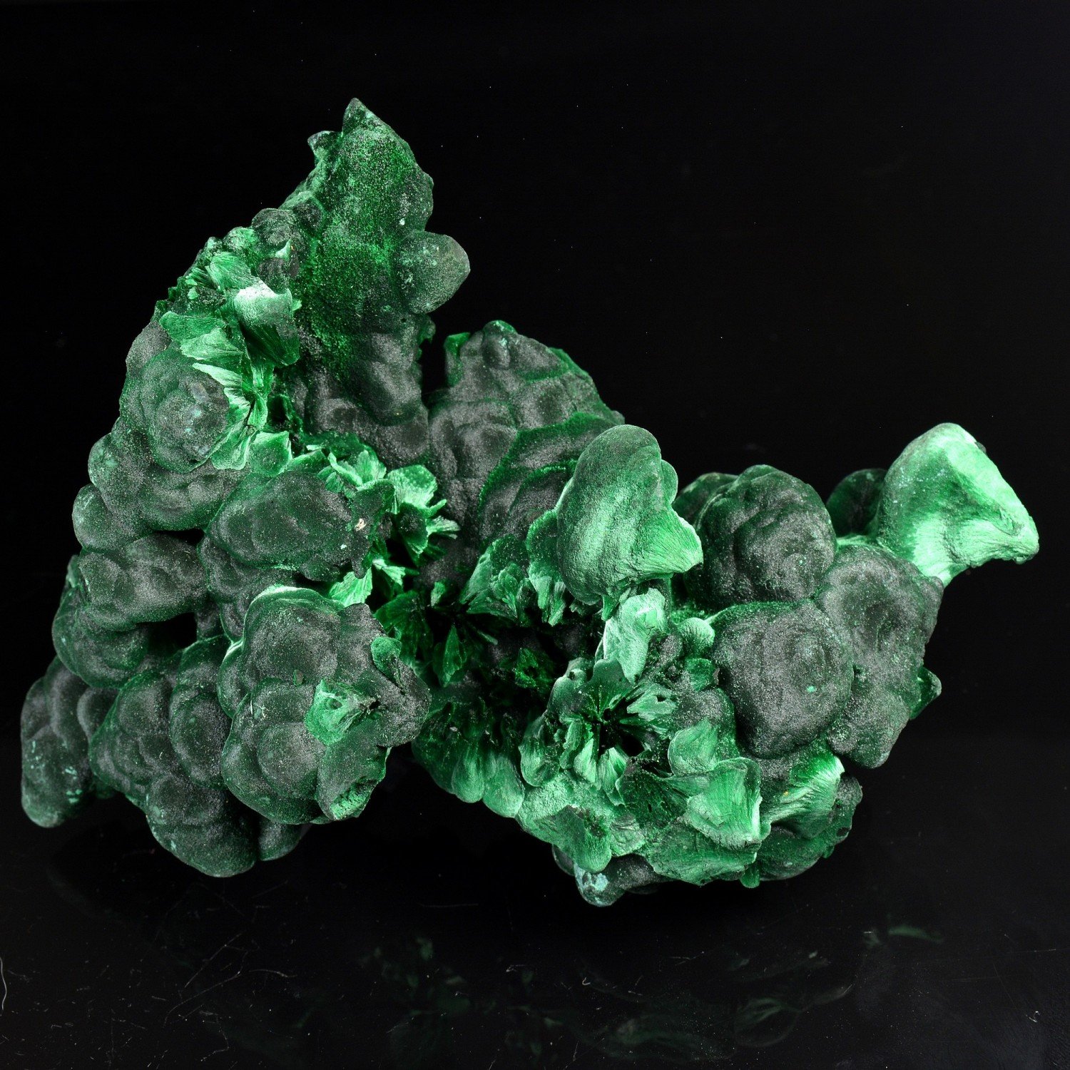 Fibrous malachite - Katanga, DR Congo Fibrous malachite - Katanga, DR Congo