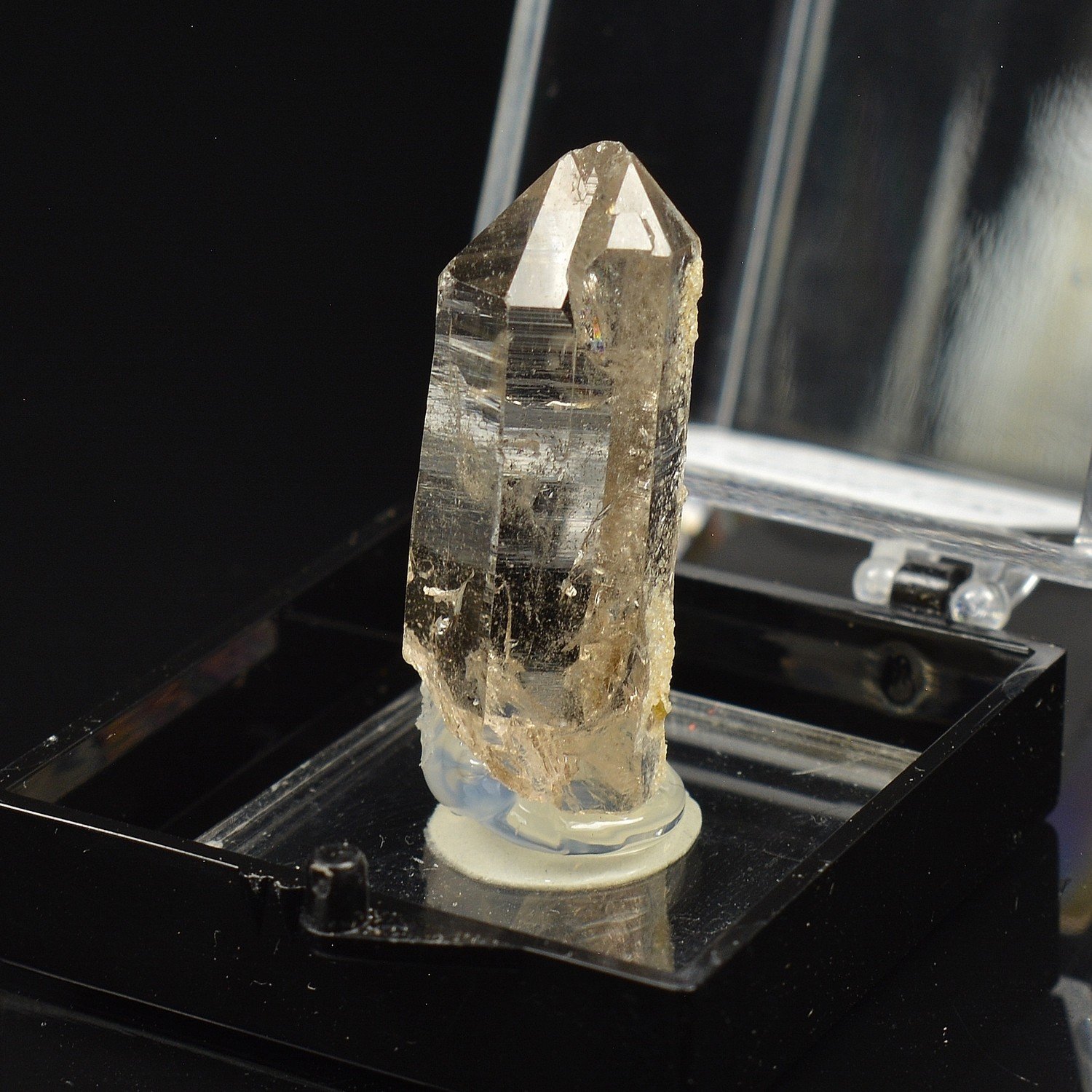 Quartz fumé - La Lauzière, Savoie, France