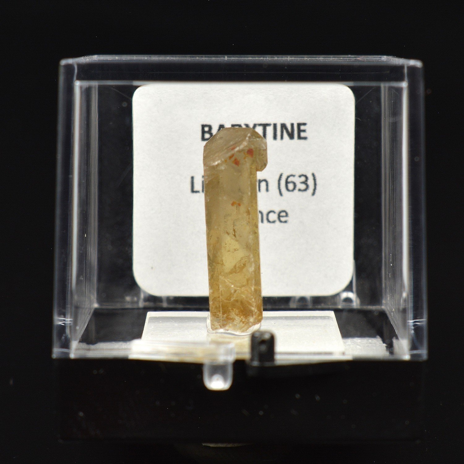 Barite – Le Liauzun, Puy-de-Dôme, France