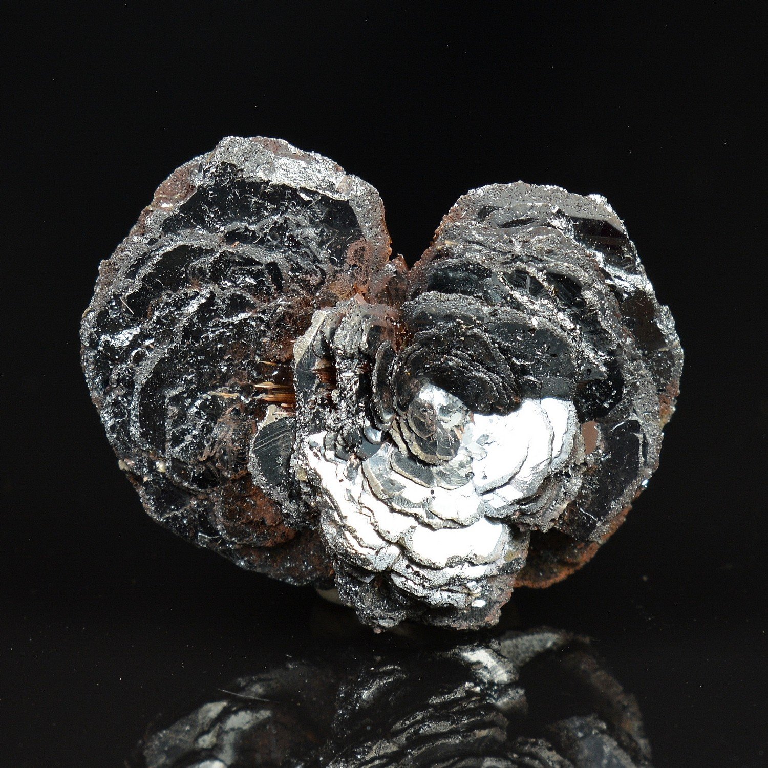 Hematite and Rutile - Amoron'i Mania, Ambositra, Madagascar