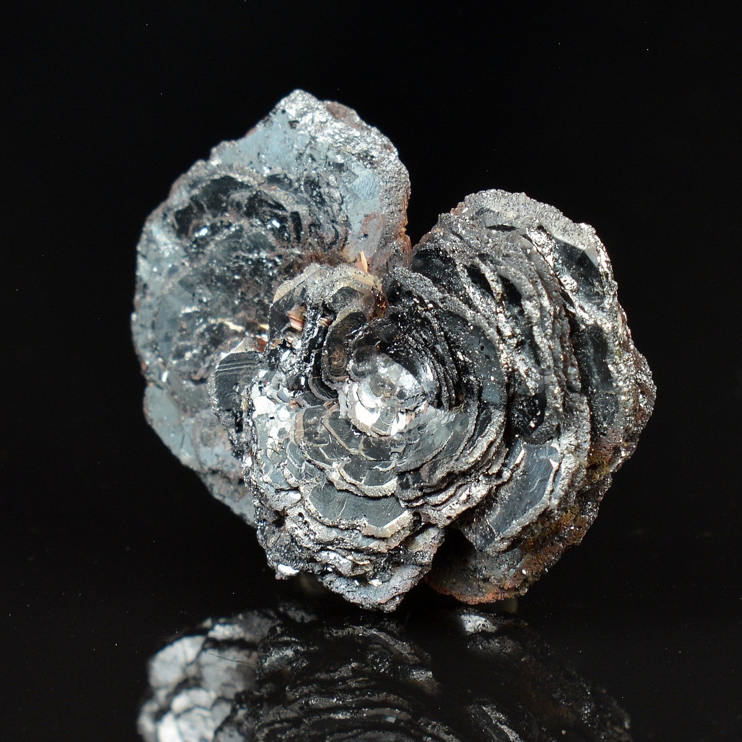 Hématite et rutile - Amoron'i Mania, Ambositra, Madagascar