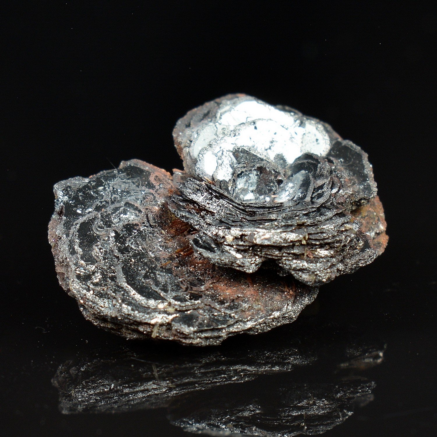 Hematite and Rutile - Amoron'i Mania, Ambositra, Madagascar