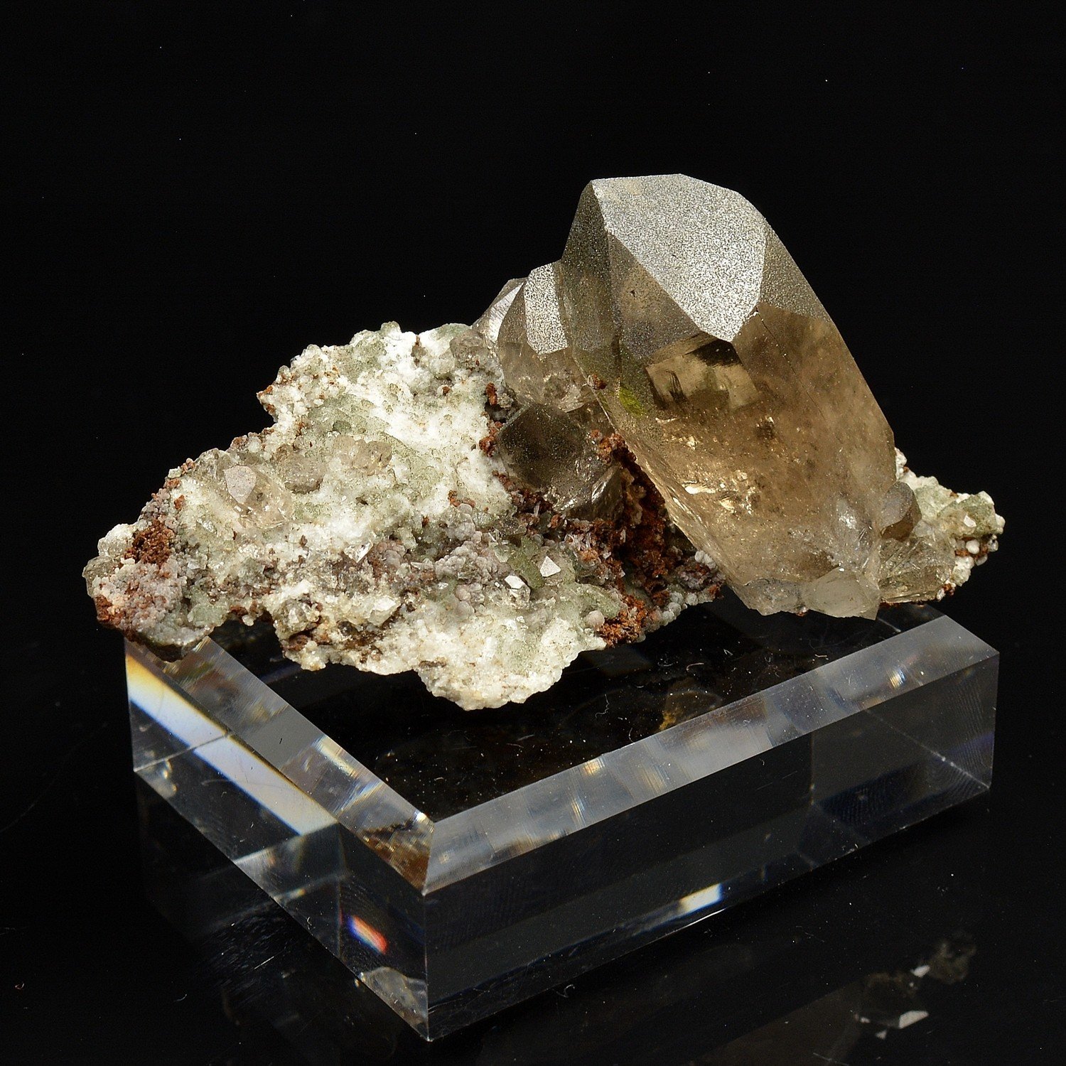 Smoky Quartz – Petites Aiguilles Rouges du Dolent, Haute-Savoie, France