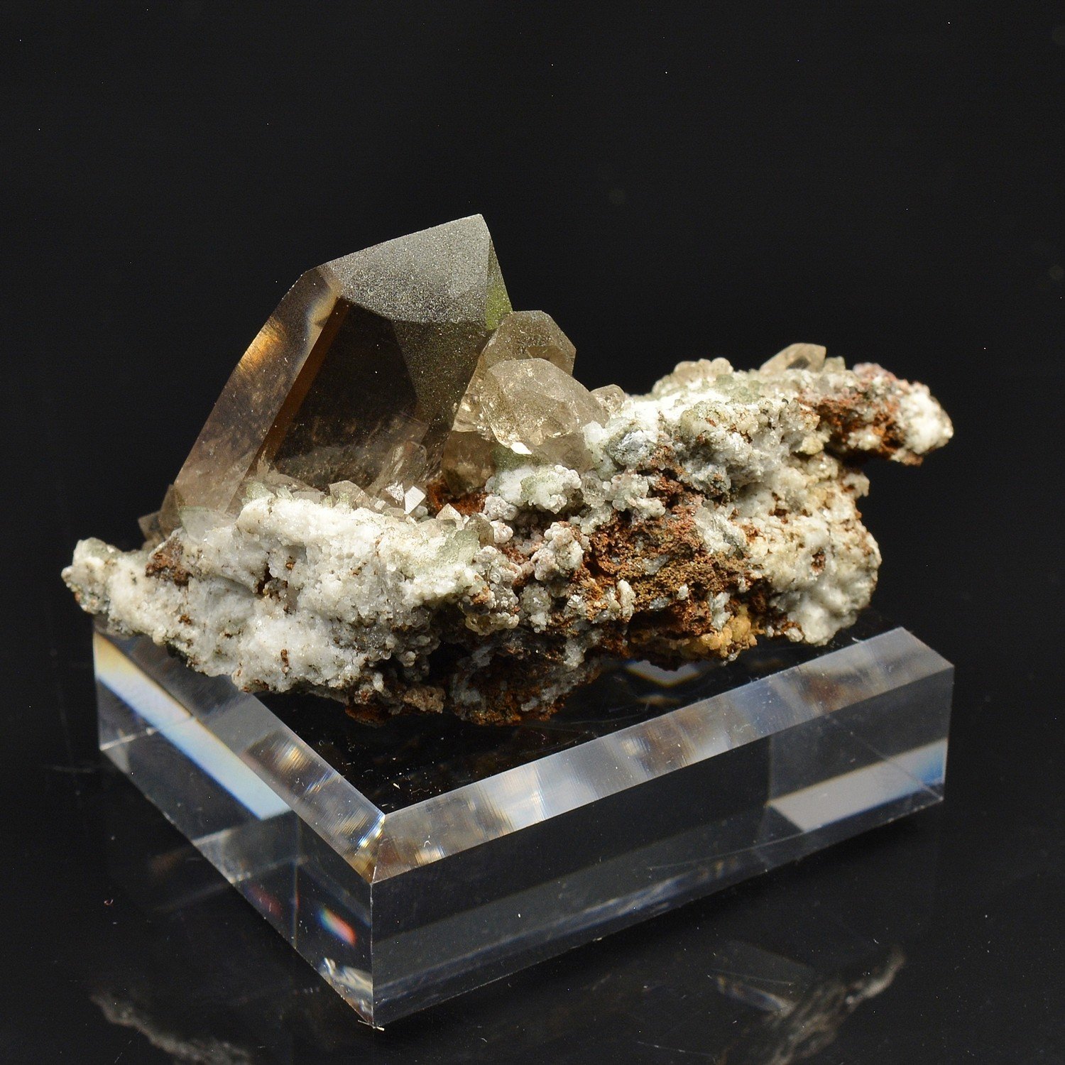 Smoky Quartz – Petites Aiguilles Rouges du Dolent, Haute-Savoie, France