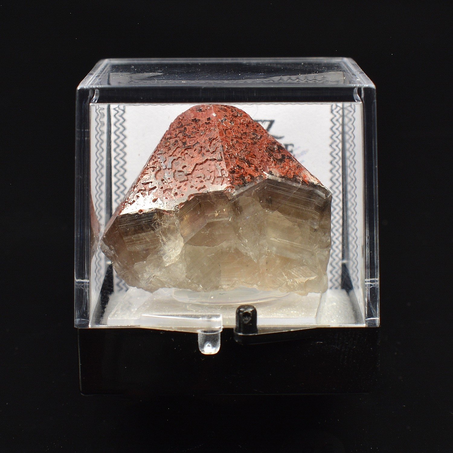 Quartz hématoïde – Guilers, Finistère, France