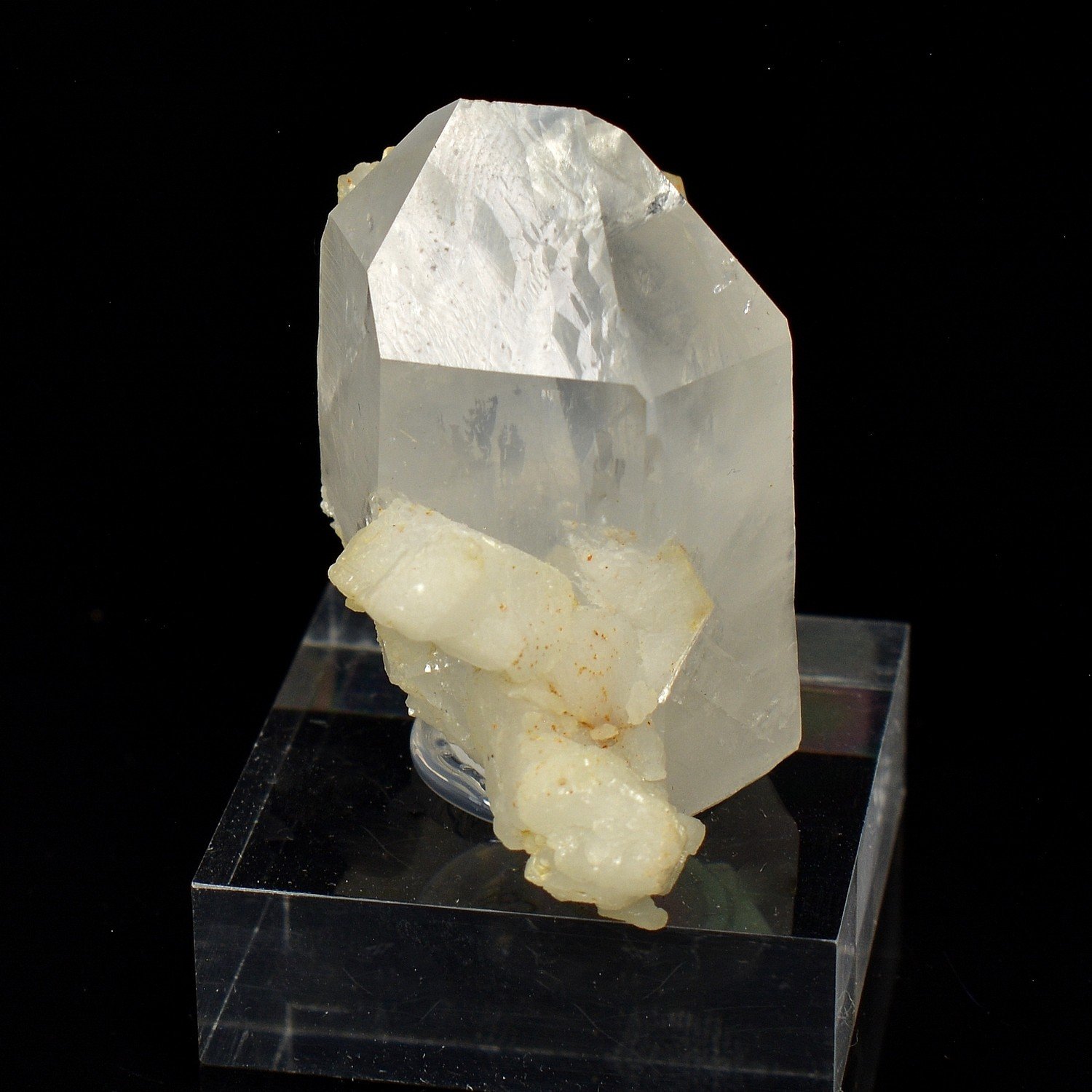 Quartz and calcite – Le Noiret, Montvernier, Maurienne, Savoie
